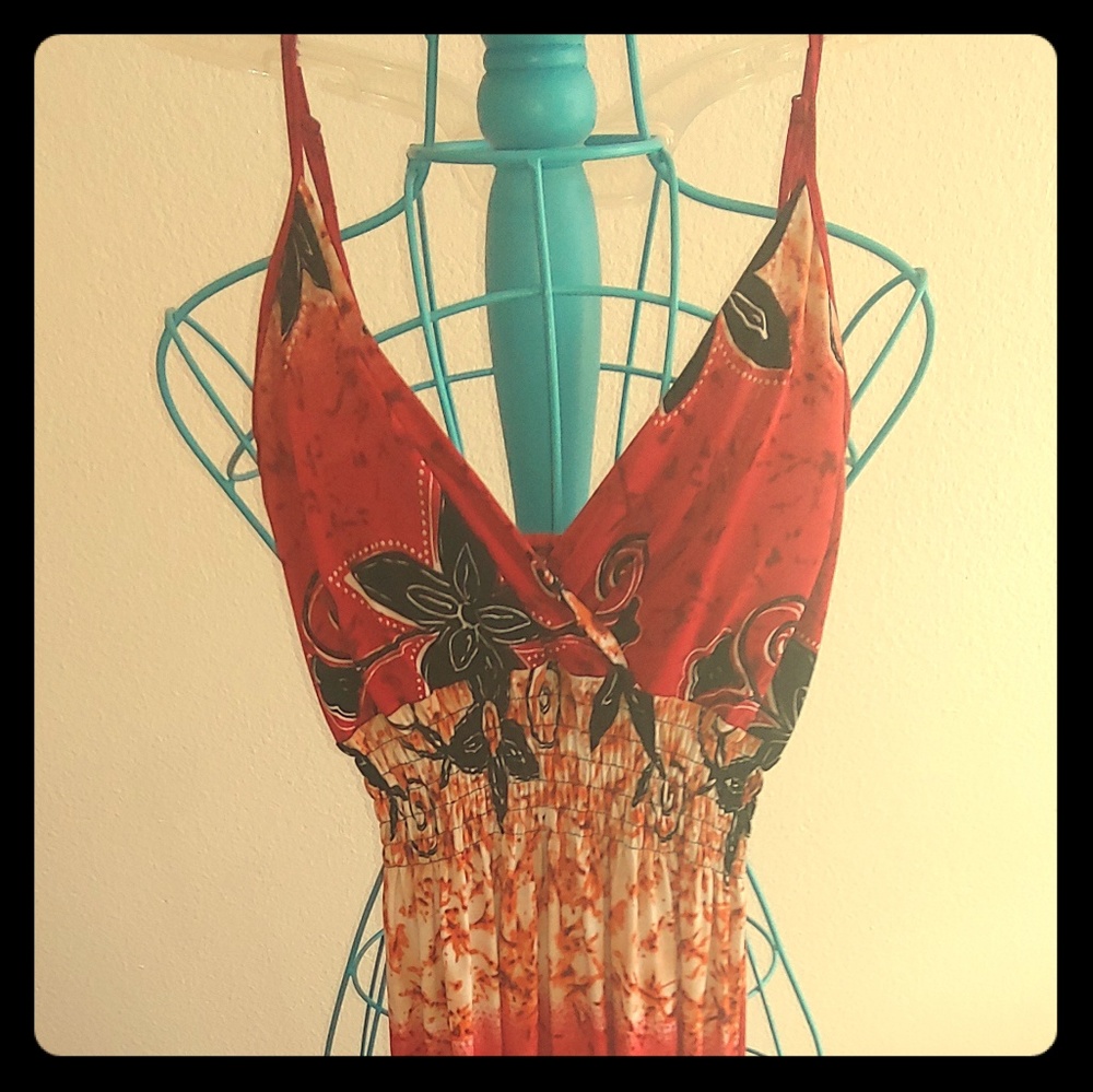 Tropical Maxi Dress